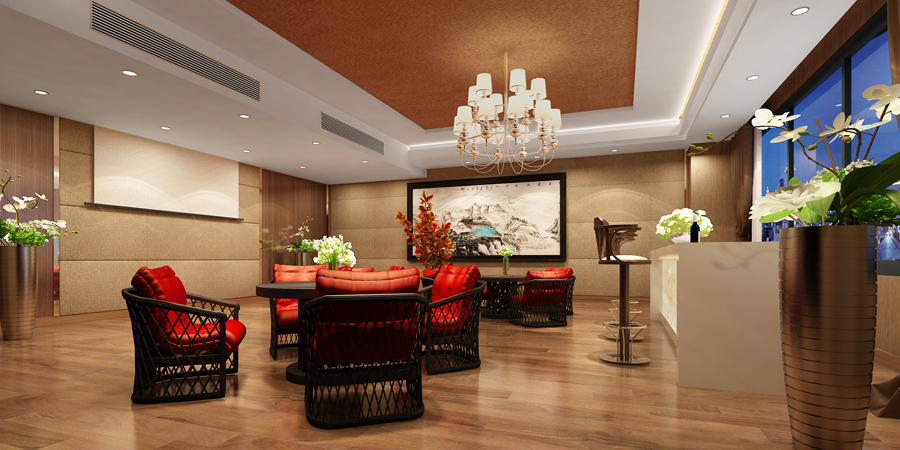 合肥萬達廣場廬聯(lián)投資辦公裝修工程